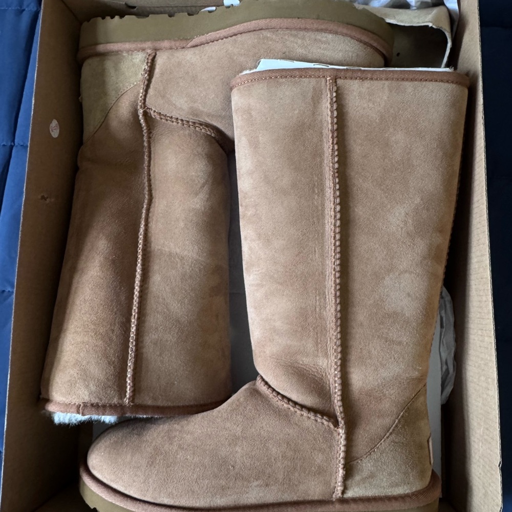 UGG Tan Suede Boots